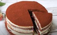 рецепт Шоколадный торт с вишней Ольги Матвей
