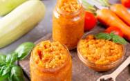рецепт Кабачковая икра: морковь, лук, томатная паста
