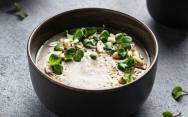 рецепт Грибной крем суп из шампиньонов со сливками