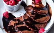 рецепт Шоколадные панкейки с какао