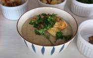 рецепт Грибной суп-пюре с чесночными гренками