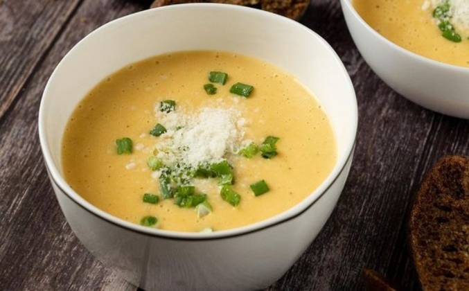 Сырный крем суп с плавленным сыром рецепт с фото пошагово