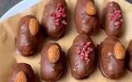 рецепт Шоколадные конфеты из сгущенки и орехов