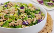 рецепт Жареный салат из индейки и капусты