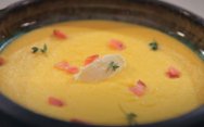 рецепт Суп из сельдерея с беконом от Эктора Хименес-Браво