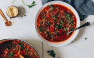 рецепт Суп из говядины и чечевицы в тосканском стиле