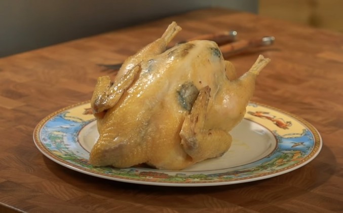 Курица с трюфелями от Сталика Ханкишиева рецепт