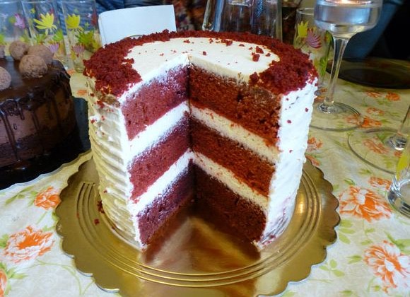 Торт Красный Бархат от Юлии Высоцкой рецепт с фото пошагово