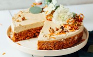 рецепт Постный морковный пирог без выпечки