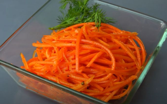Морковь по-корейски на зиму - рецепт на фото | РБК Украина