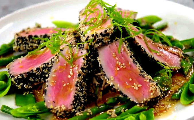 Как вкусно приготовить тунец Гордона Рамзи на сковороде рецепт