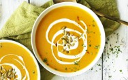 рецепт Крем суп из тыквы с карри