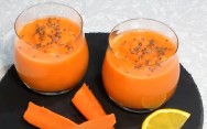 рецепт Яблочно морковное смузи с апельсином