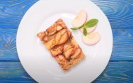 рецепт Яблочный пирог из овсяной муки