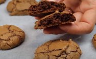 рецепт Шоколадный брауни с шоколадом печенье от Ольги Шобутинской