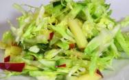 рецепт Салат из свежей капусты с огурцом