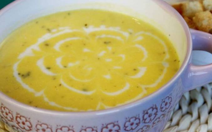 Крем суп из тыквы рецепт