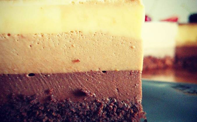 Муссовый торт Три шоколада домашний рецепт