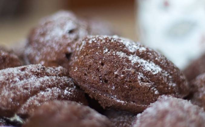 Шоколадное печенье Мадлен рецепт