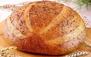 рецепт Пшеничный хлеб на ржаной закваске в духовке