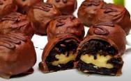 рецепт Домашние конфеты чернослив в шоколаде с орешками