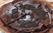 рецепт Шоколадные блинчики на молоке с какао