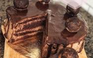 рецепт Шоколадным торт на кефире