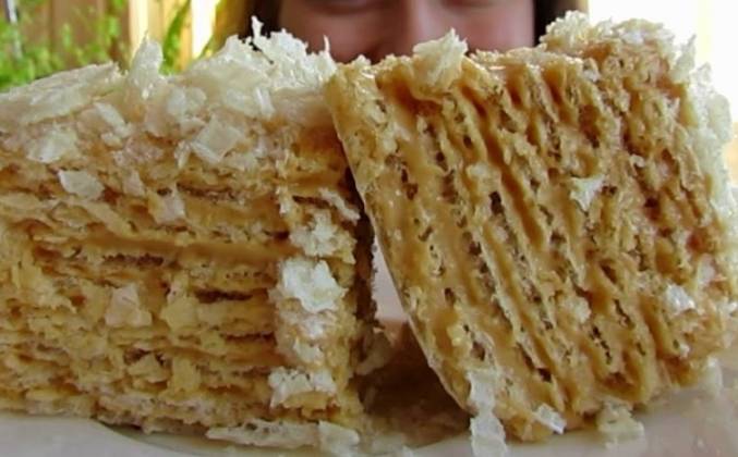 Торт со сгущенкой — 9 быстрых рецептов