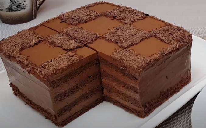 Шоколадный Торт без муки рецепт