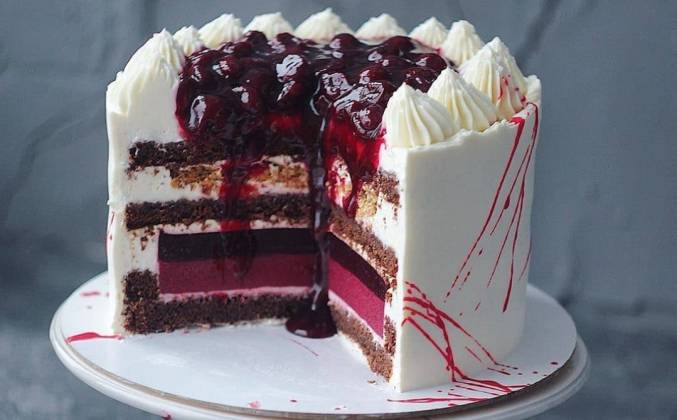 Вишневый торт «Наслаждение»