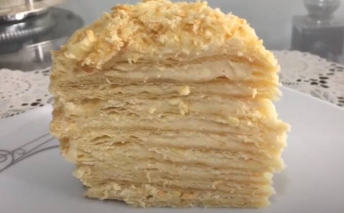 Торт Наполеон Рецепт Классический Пошагово С Фото