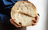 рецепт Пшеничный хлеб без замеса