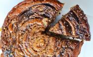 рецепт Шотландский пирог спиральный с карамелью и пряностями