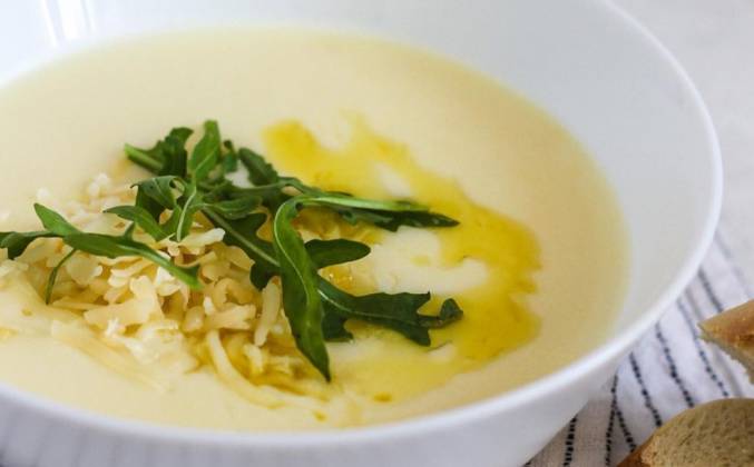 Сырный крем суп с плавленным сыром и картофелем рецепт