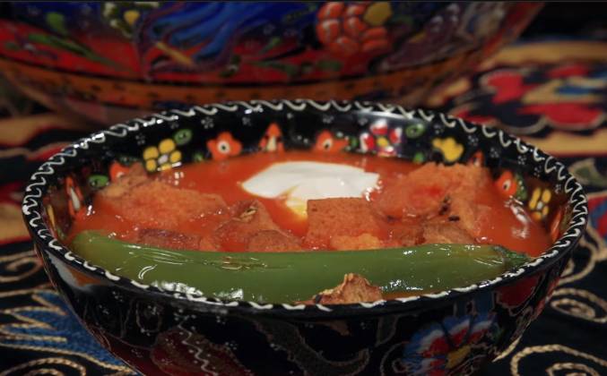 Турецкий томатный суп пюре с томатной пастой рецепт