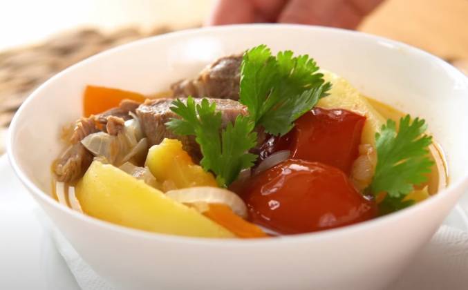 Армянская хашлама из баранины с картофелем и овощами рецепт