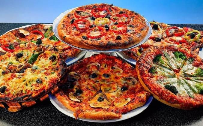 Настоящие итальянские пиццы (6 штук) рецепт