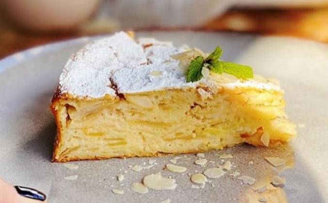 Французский невидимый яблочный пирог рецепт