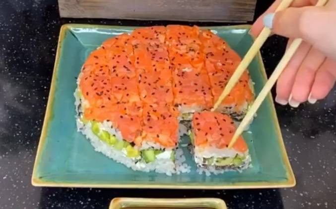 Тортик суши в домашних условиях рецепт