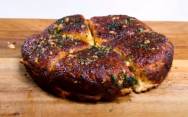 рецепт Кето хлеб чесночный с сыром из миндальной муки