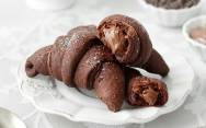 рецепт Итальянские круассаны шоколадные с нутеллой Корнетти