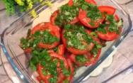 рецепт Закуска с помидорами, медом и чесноком быстрого приготовления