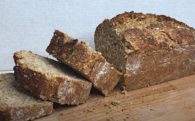 Содовый хлеб с отрубями пшенично-ржаной рецепт