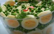 рецепт Салат с курицей, грибами, сыром и яйцом