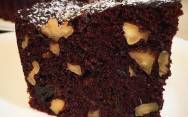 рецепт Шоколадный кекс с черносливом и грецкими орехами
