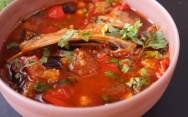 рецепт Вкусный томатный суп из баранины