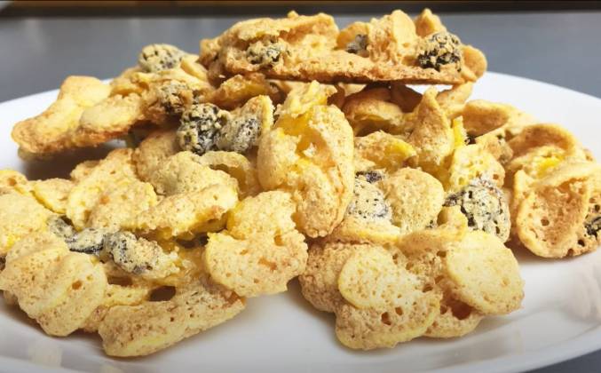 Печенье из кукурузных хлопьев рецепт