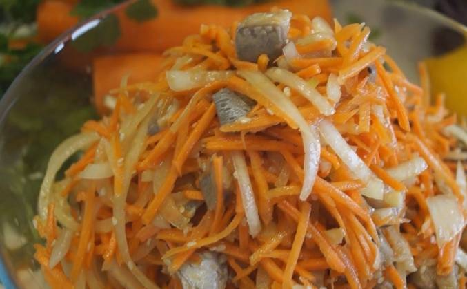 Селедка Хе с морковью по корейски рецепт