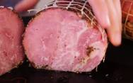 рецепт Как приготовить мясной рулет из свинины и говядины