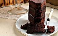 рецепт Шоколадный торт сочный и нежный